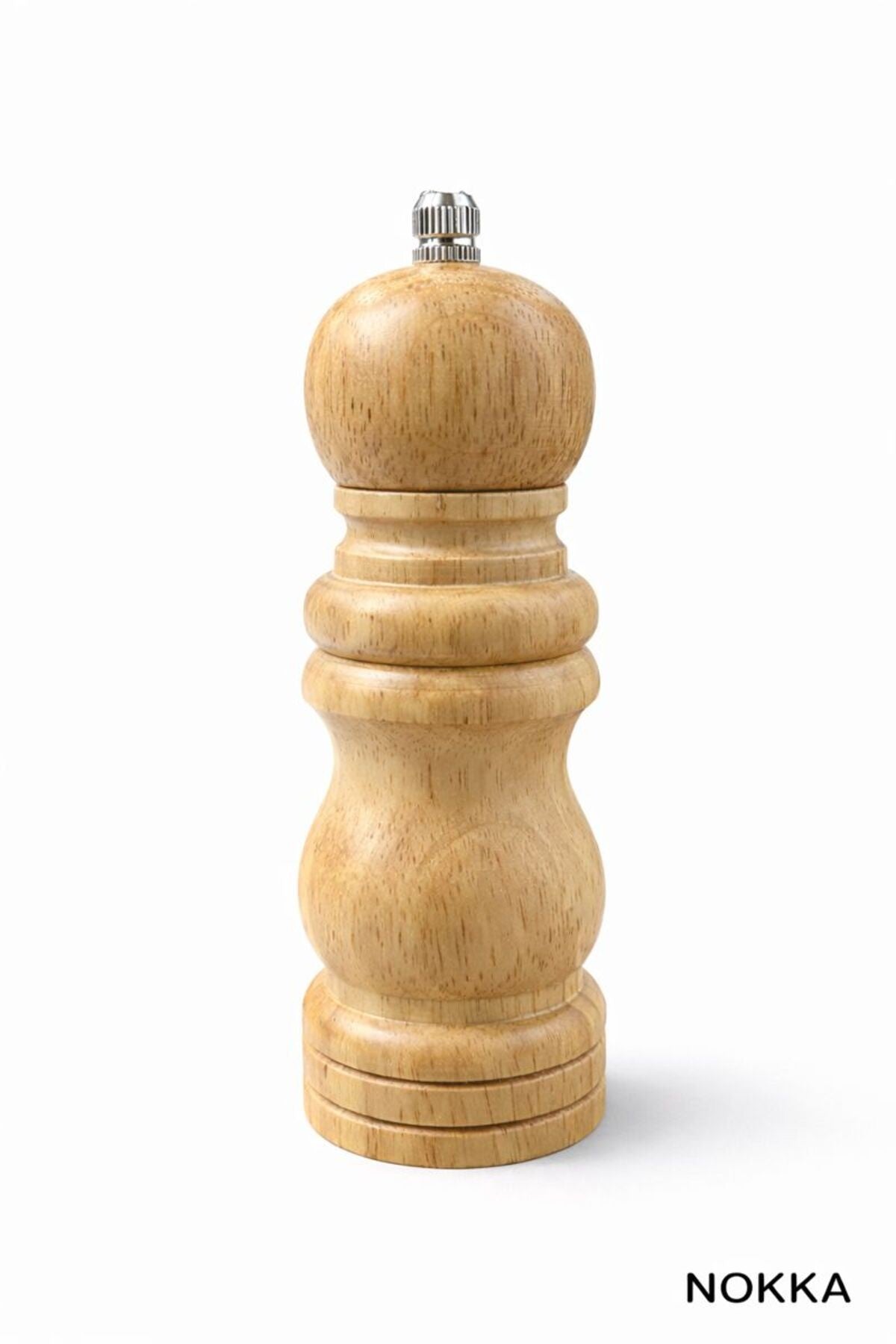 Bambu Gövdeli Komple Ahşap Tuz Karabiber Değirmeni Baharat Öğütücüsü Küçük Boy 14 Cm