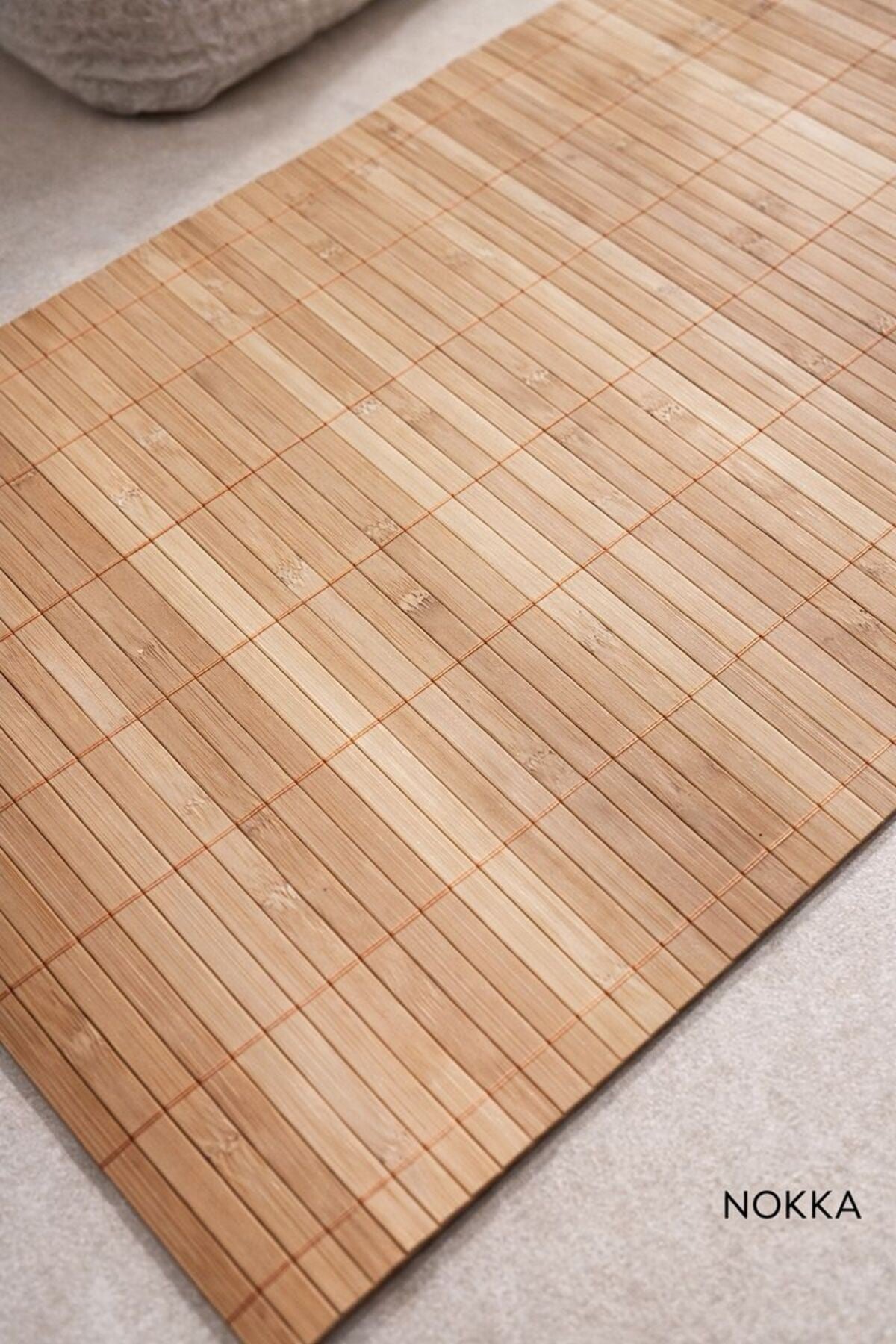 Bambu Mat, Kaydırmaz Bambu Paspas, 45x70 cm